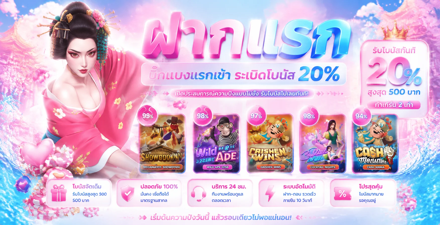 แบนเนอร์ FUTUREBET โปรโมชั่นสมาชิกใหม่ สมัครวันนี้