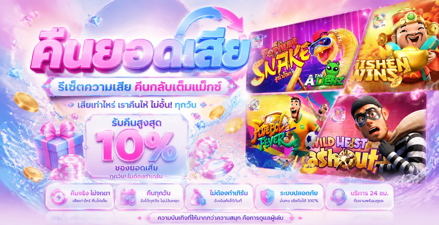 ทดลองเล่นสล็อต PG Slot ฟรีบน FUTUREBET
